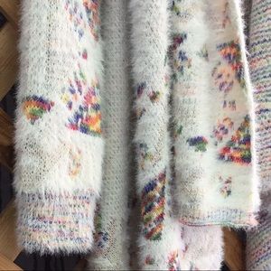 Open Eyelash Cardigan